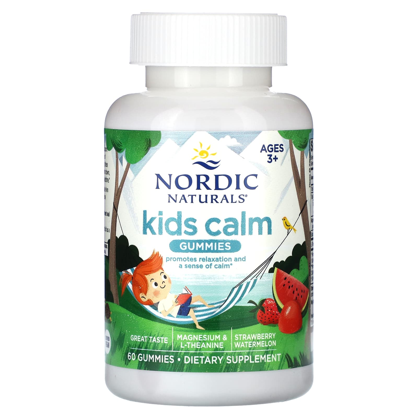 Nordic Naturals, Kids Calm Gummies, 60 Gummies UPC 768990301728 | HiLife Vitamins